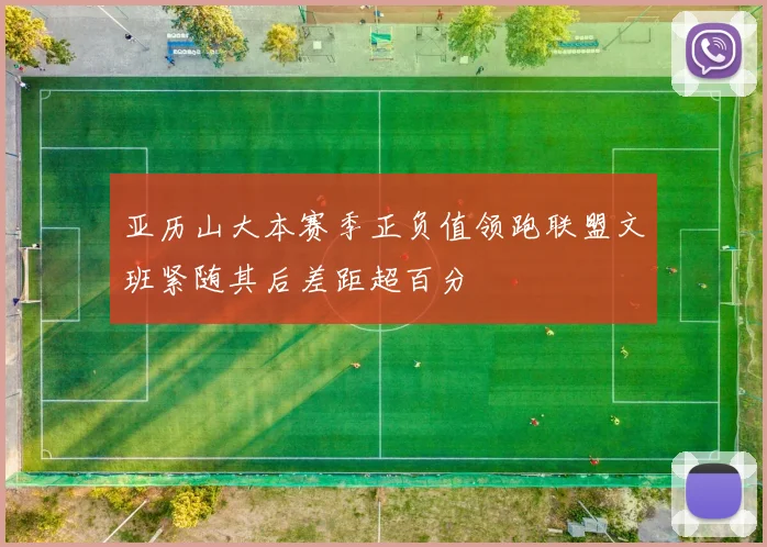 亚历山大本赛季正负值领跑联盟文班紧随其后差距超百分